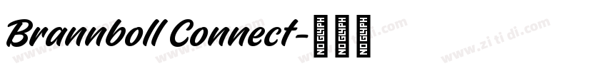 Brannboll Connect字体转换